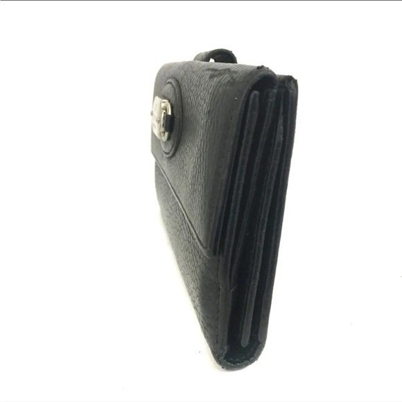 GUCCI Logo Plate Leather Bifold Long Wallet - Picture 9 of 12